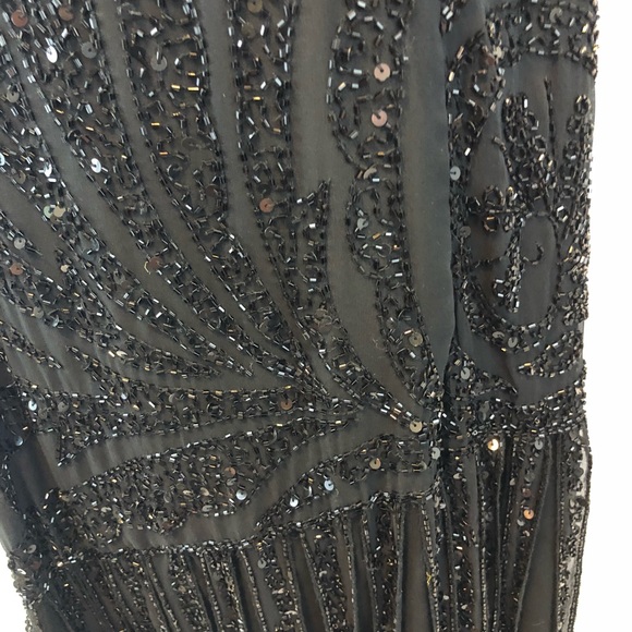 Scala Black Sequin Midi Dress - Picture 4 of 11